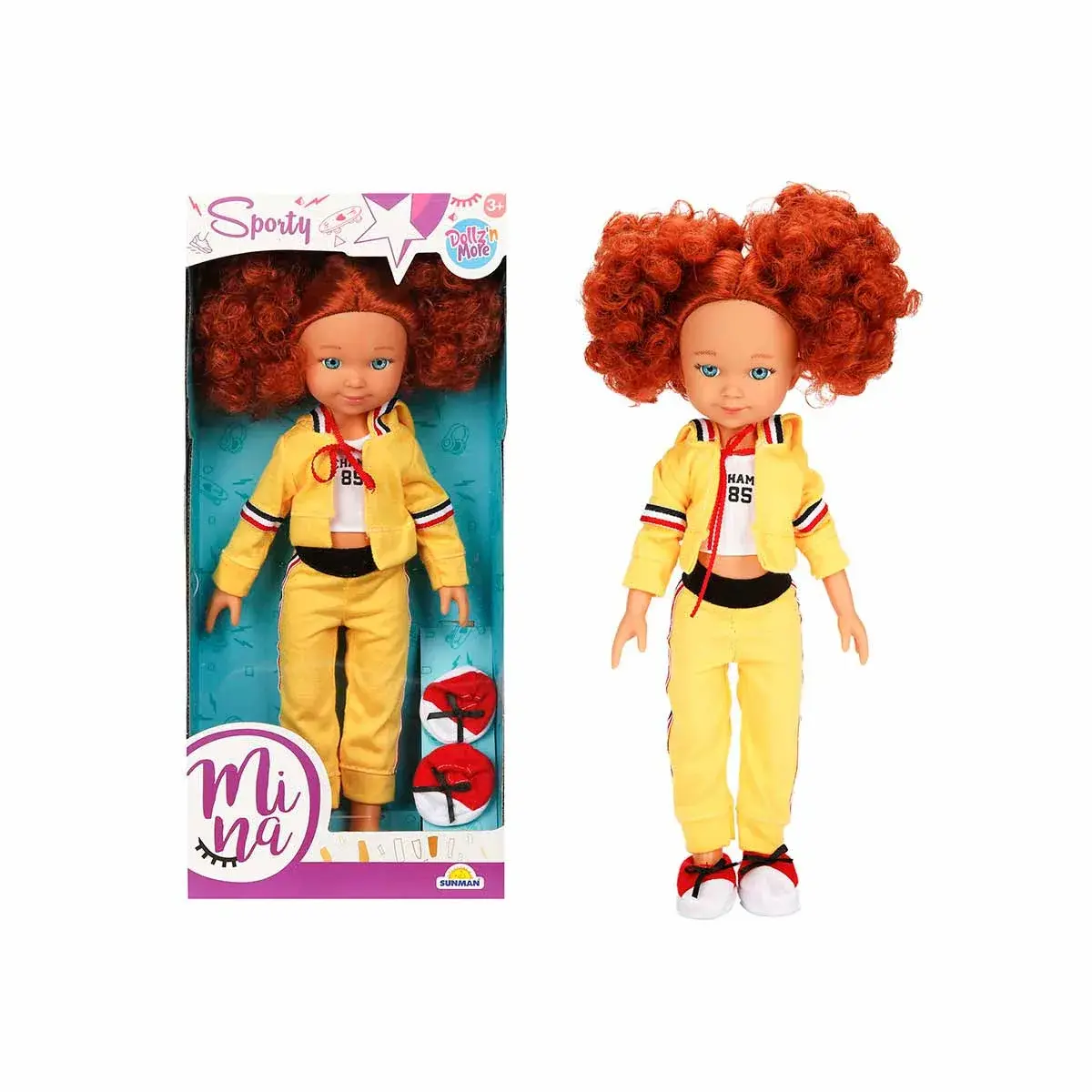 SUN-SABC-DZM-BEBEK MİNA SPORTY 35CM.