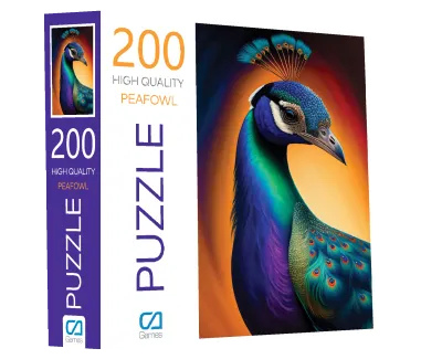 TAVUS KUŞU PUZZLE 200