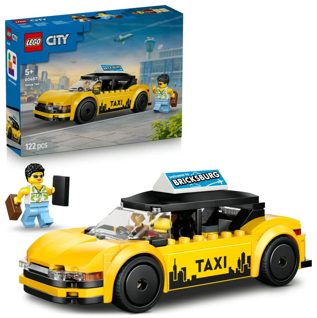 LEGO CİTY SARI TAKSİ