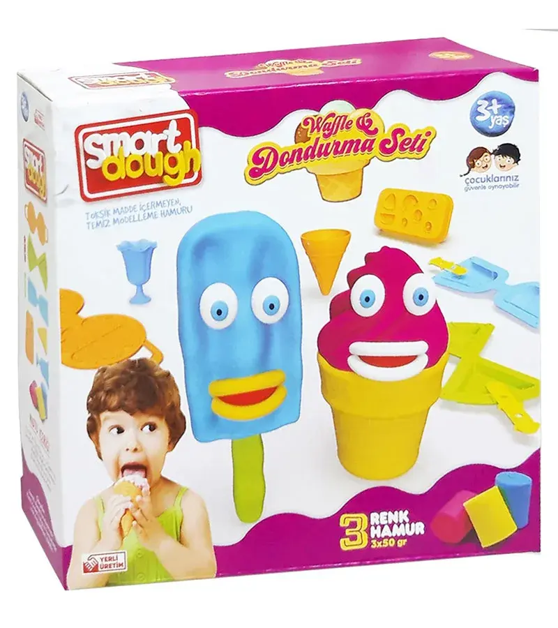 MİNİ WAFFLE VE DONDURMA SET