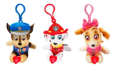 SUNHTISBRÇANTA KLİPSİ PELUŞ PAW PATROL VALENTINES (PAW) 3A.18D. 5015935501541