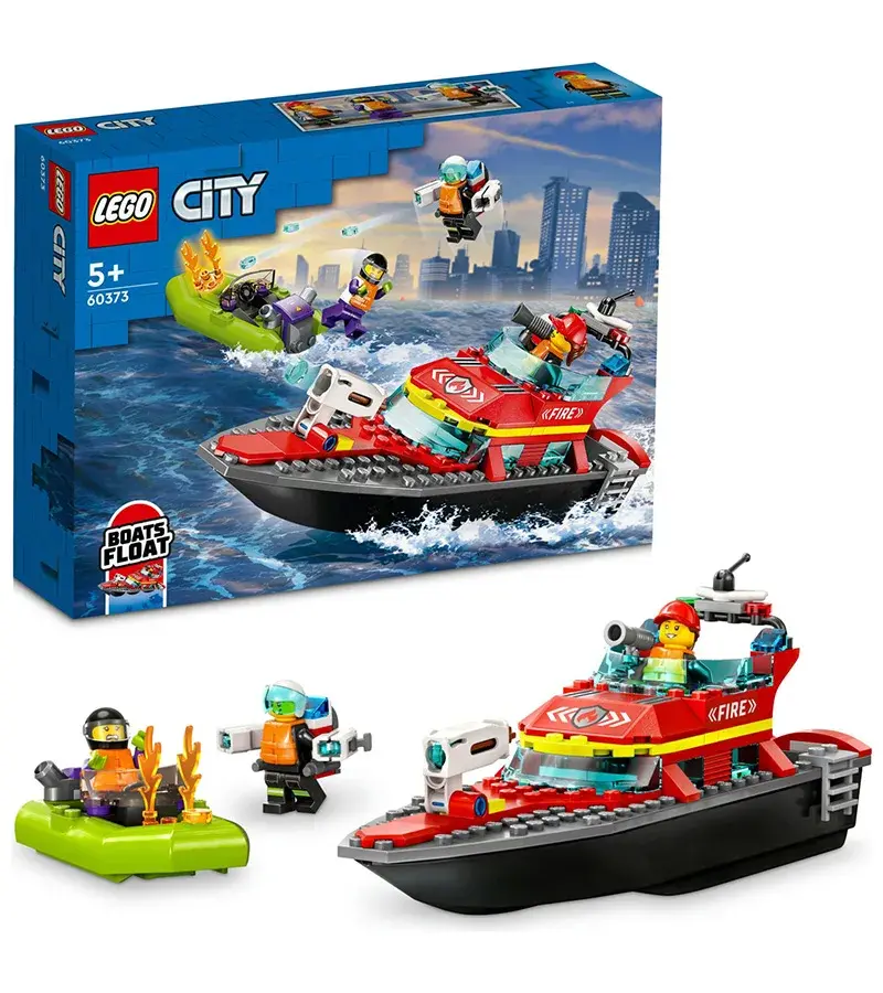 Lego City İtfaiye Kurtarma Teknesi 60373