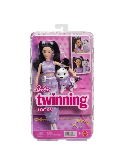 Mattel Barbie Uyumlu Mor Kıyaf. Ve Aksesuarlar