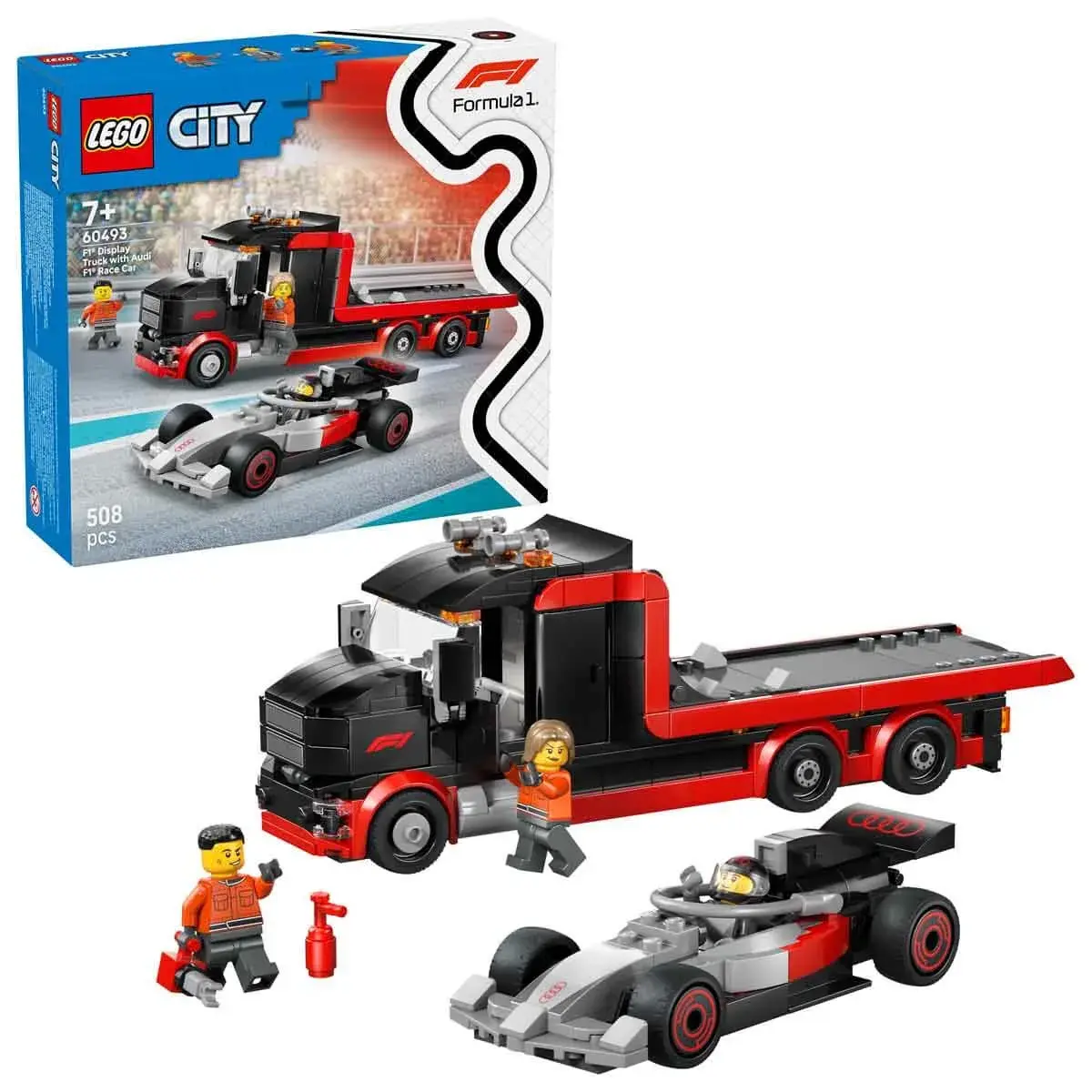 Lego F1 Audi Truck
