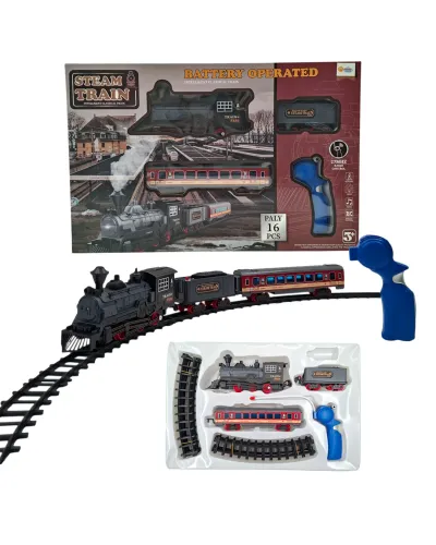 KUT.PİLLİ 16 PARÇA TREN SET