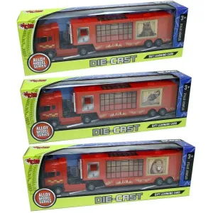 KUT. DIE-CAST KIRMIZI GOSTERI TIRI