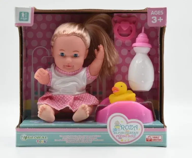 23 CM ROZA ALTINI ISLATAN SET