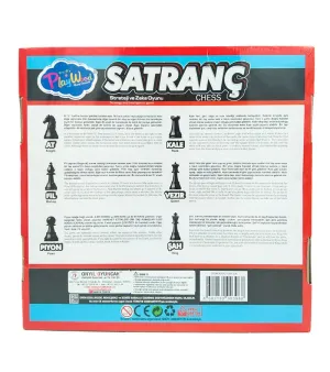 KUTUDA AHŞAP SATRANÇ