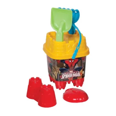 SPIDERMAN KÜÇÜK KALE KOVA SET