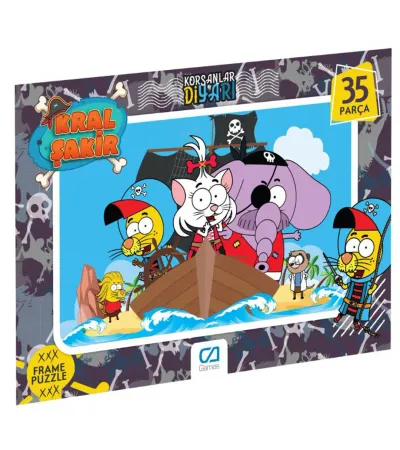 KRAL ŞAKİR FRAME PUZZLE - 35