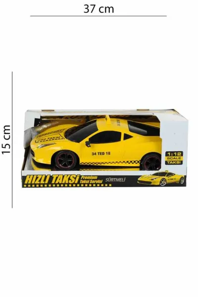 1:12 SÜRTMELİ TAXİ CAR