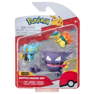 Pokemon Battle 3lü Figür Seti Seri 14 Asorti