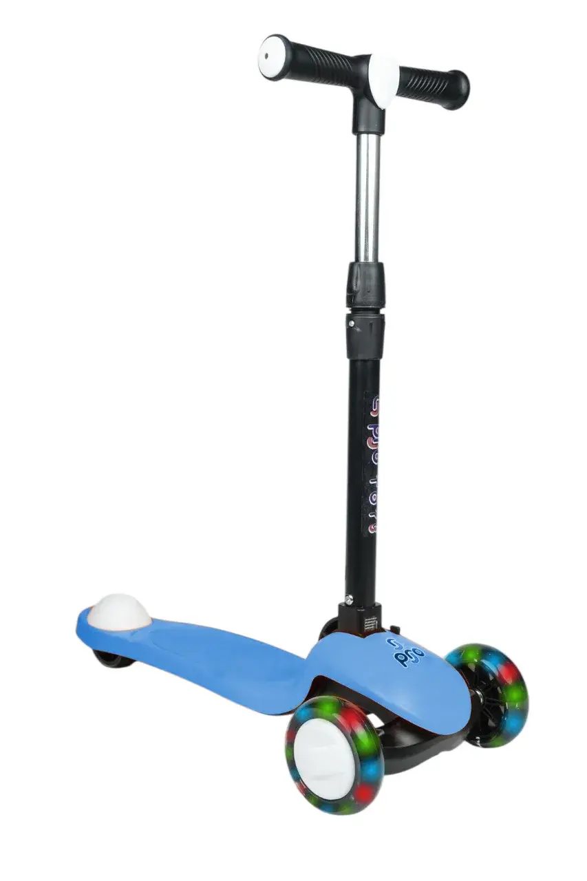 PRO WHEELS IŞIKLI SCOOTER MAVİ 3+ 50 KG