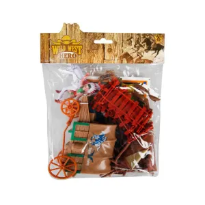 COWBOY PLAY SET IN PVC BAG 3AST. 8680863020111