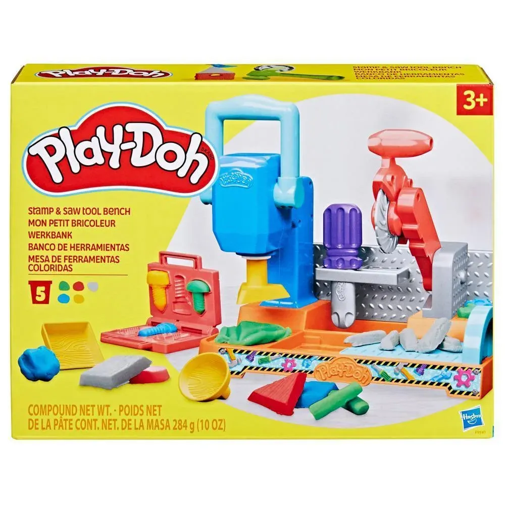 PLAY-DOH RENKLİ EL ALETLERİ TEZGAHI OYUN SETİ