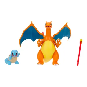 NECOPOKemon Battle 2'li Figür - Squirtle & Charmander