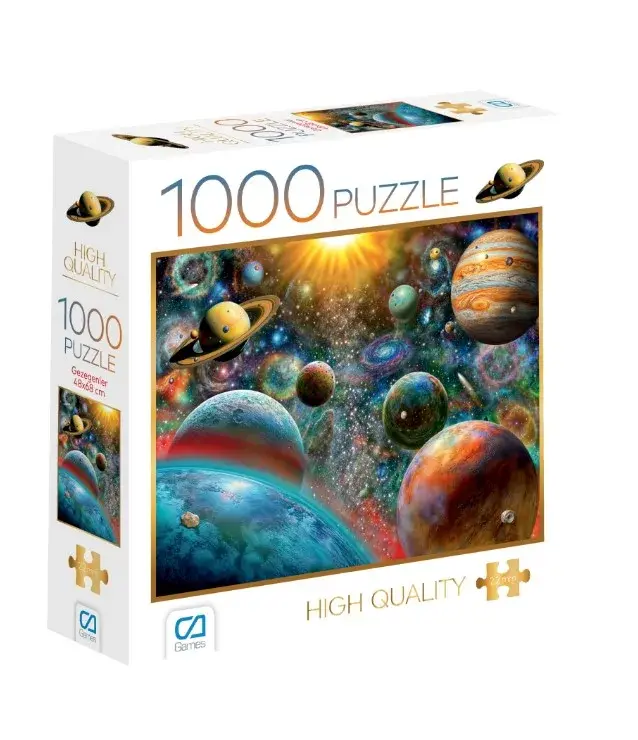 GEZEGENLER PUZZLE 1000