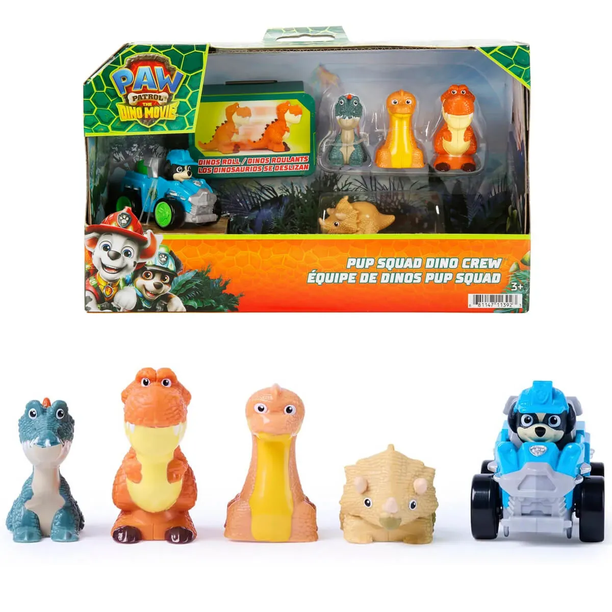 PAW PATROL FİGÜRLERİ VE KÜKREYEN MİNİ DİNO ARKADAŞLARI