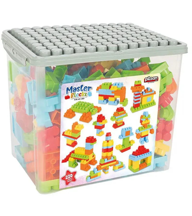 MASTER BLOKLAR 224 PARÇA (21 LİTRE SAKLAMA KABINDA)