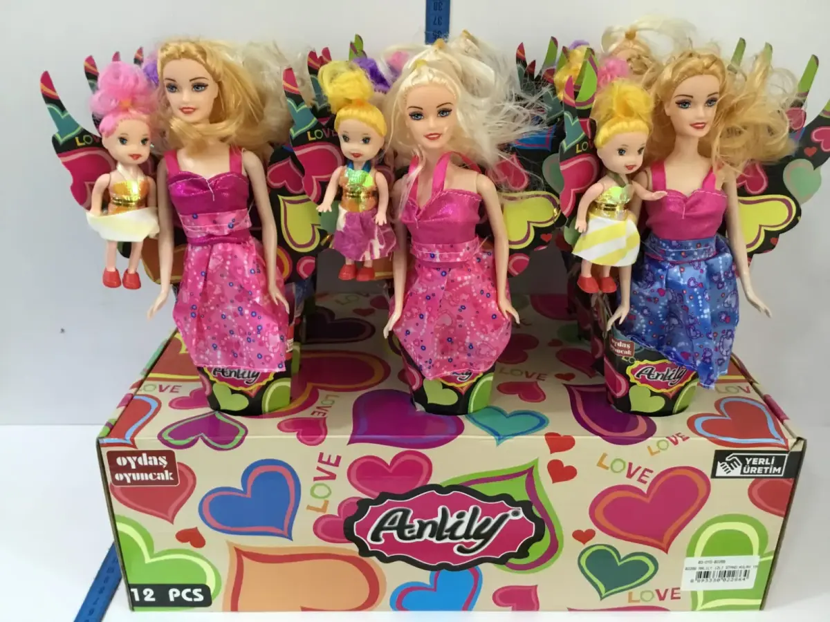 02286 ANLILY 12LI STAND KULAH YAVRULU BEBEK*144*