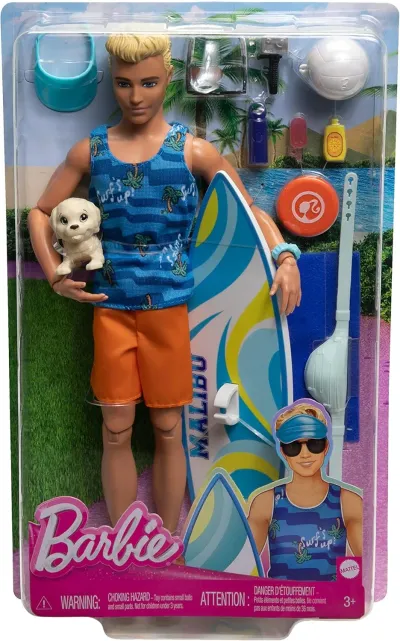 Barbie® Ken Sörf Yapıyor Oyun Seti