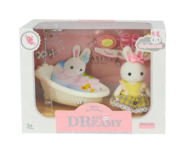 BAY DREAMY MİNİ TAVŞAN- AKSESUARLI BANYO SETİ 6621-4