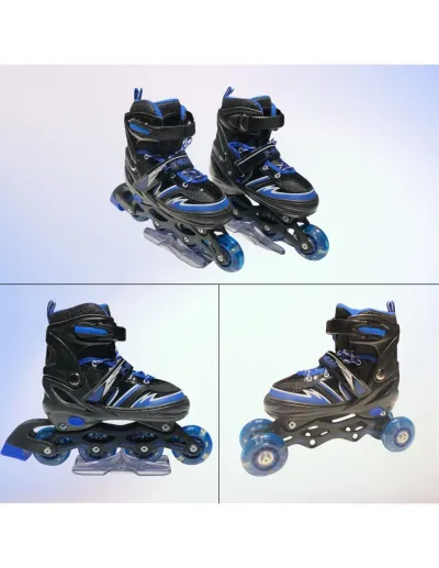 F SPORTS BLACK AYARLANABİLİR IŞIKLI PATEN L