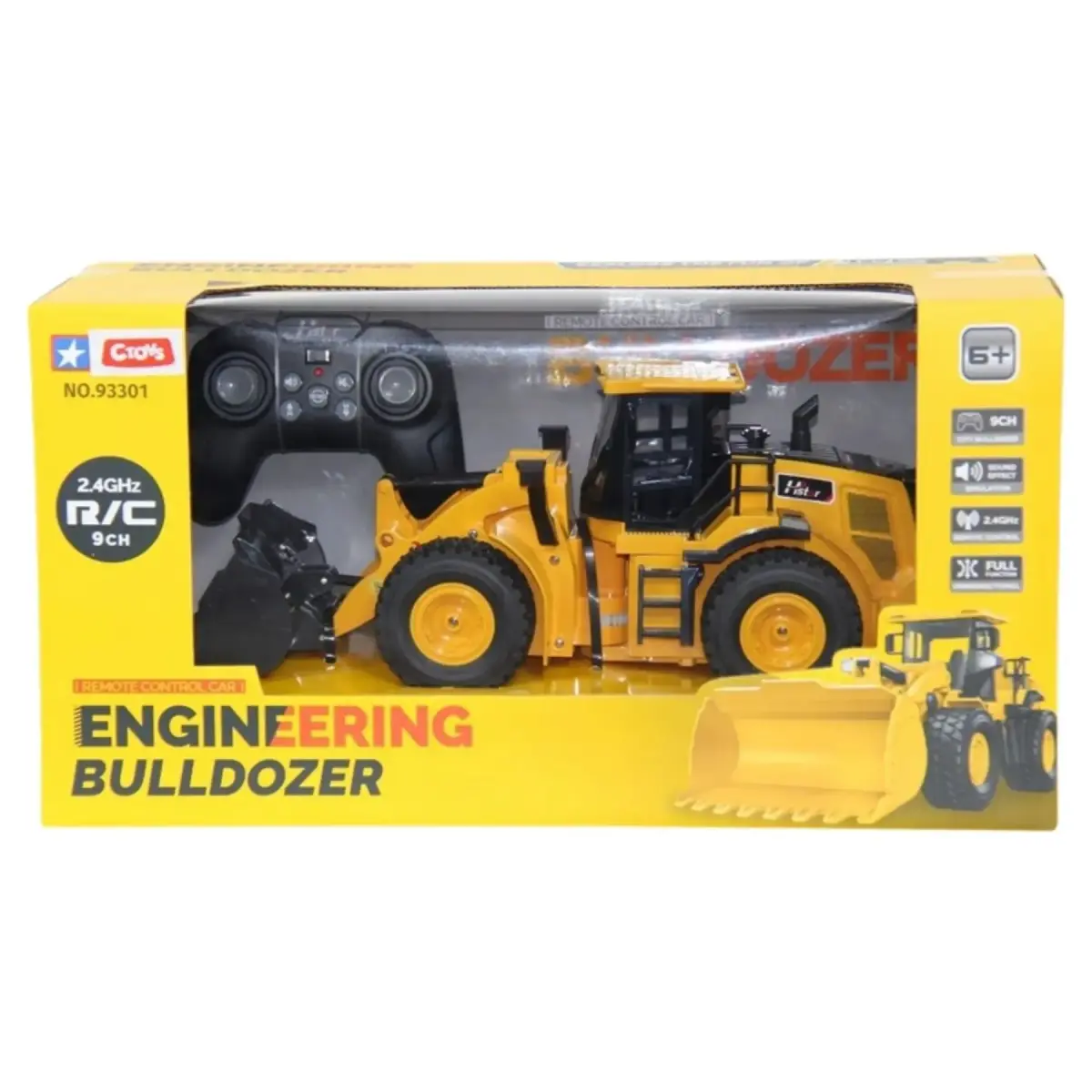 UZAKTAN KUMANDALI USB BULLDOZER 1:10