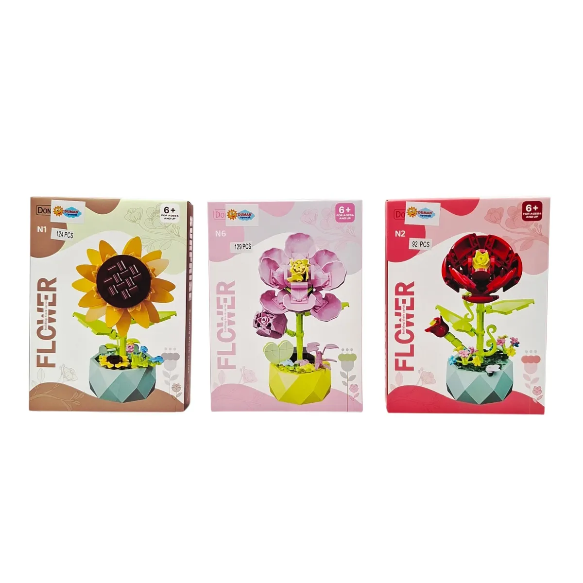 SAKSILI ÇİÇEK LEGO 3 ASST.