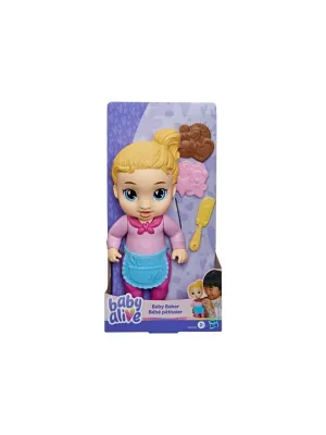 Hasbro Baby Alive Bebek Fırıncı Sarı Saçlı Seti