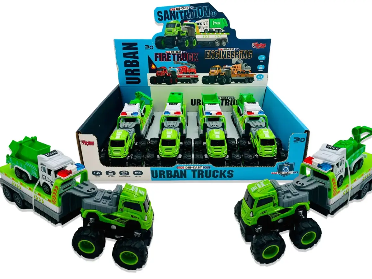 SURT. DIE-CAST 4x4 TEMIZKLIK ARACI