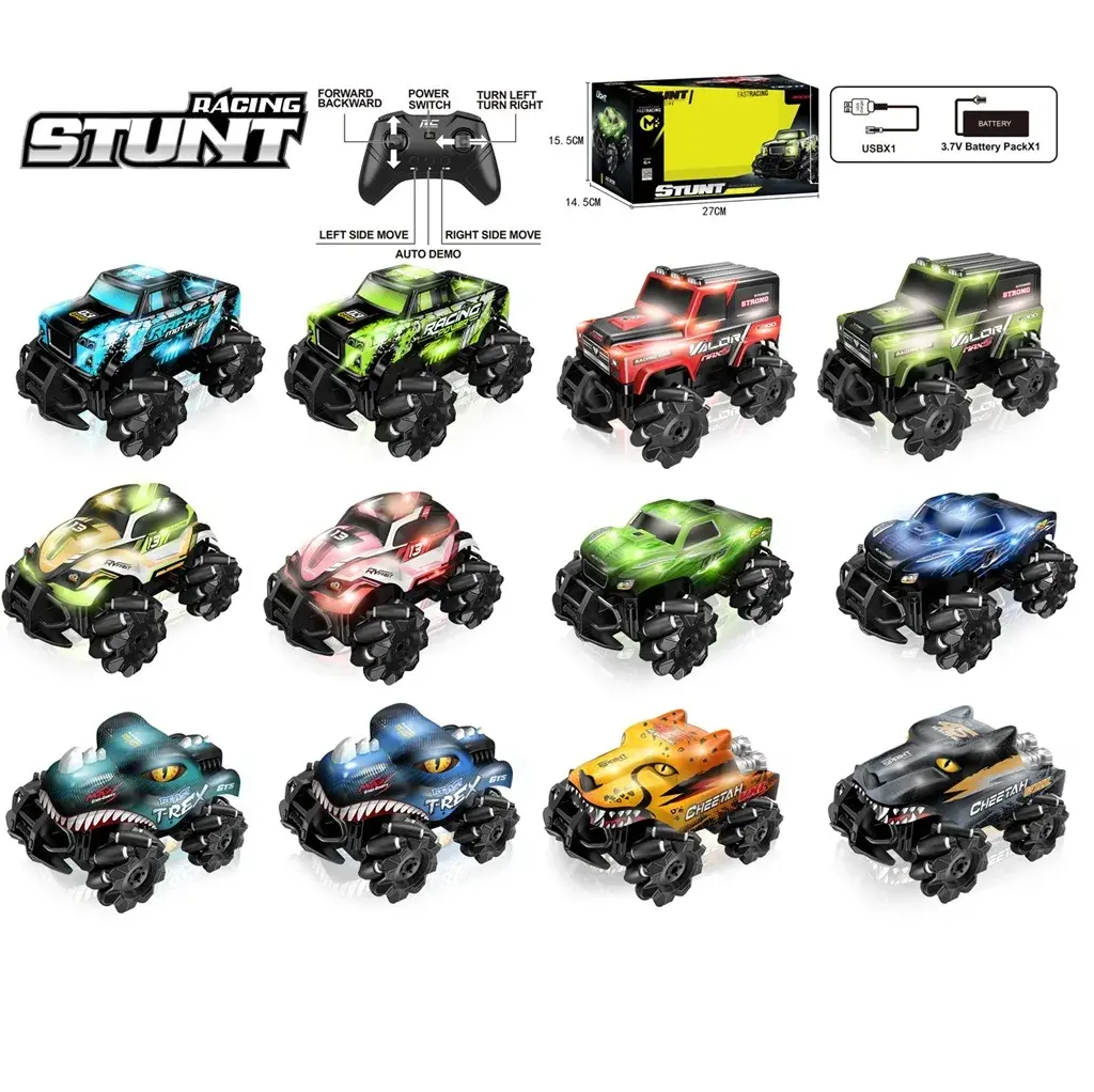 UZ.KUM F.F ŞARJLI 2.4 G STUNT 4X4 IŞIKLI
