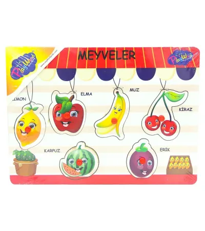 AHŞAP TUTMALI MEYVELER