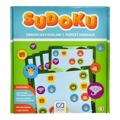 SUDOKU ORMAN HAYVANLARI
