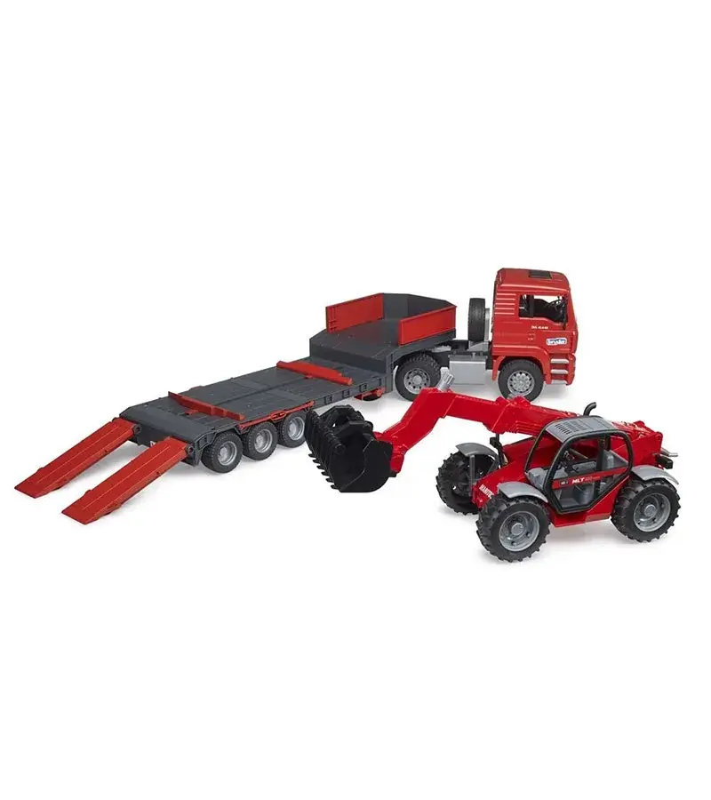 Bruder Man Tır Manitou Teleskopik Kepçe 02774
