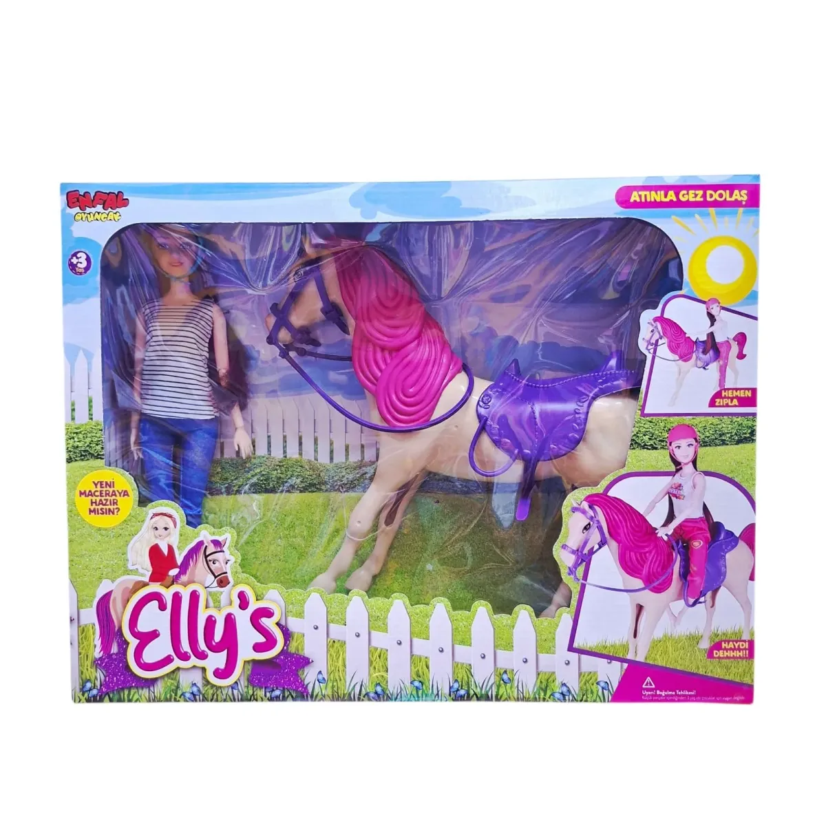 ELLY'S BÜYÜK AT VE BEBEK SETİ