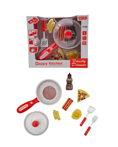 PİLLLİ IŞIKLI MÜZİKLİ KIZARTMA TAVASI