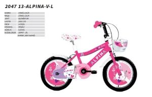 20 JANT -ALPINA-L-BMX-V BİSİKLET KIZ