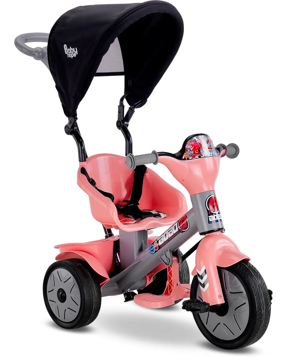 BOBO SPEED TENTELİ (PEMBE GRİ