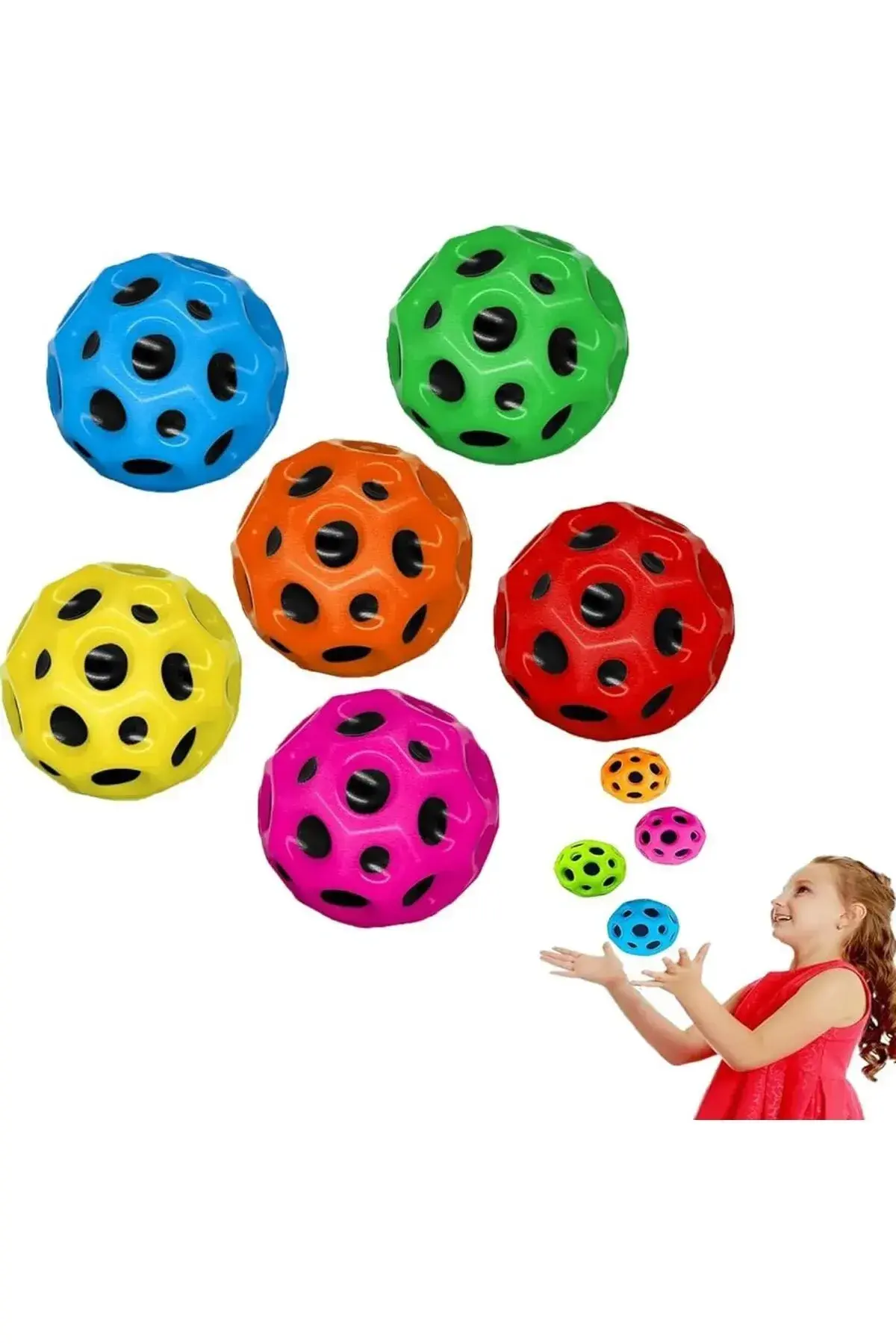 MOONBALL IŞIKLI 7 CM TOP