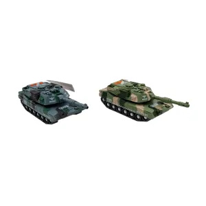SESLİ PİLLİ SÜRTMELİ TANK