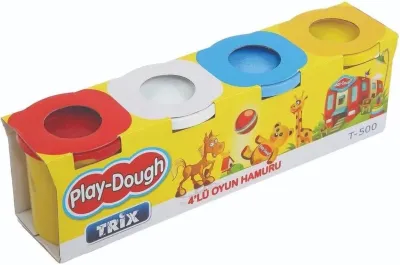 TRİX 4 LÜ OYUN HAMURU
