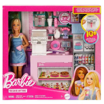 Barbie®nin Kahve Dükkanı Oyun Seti