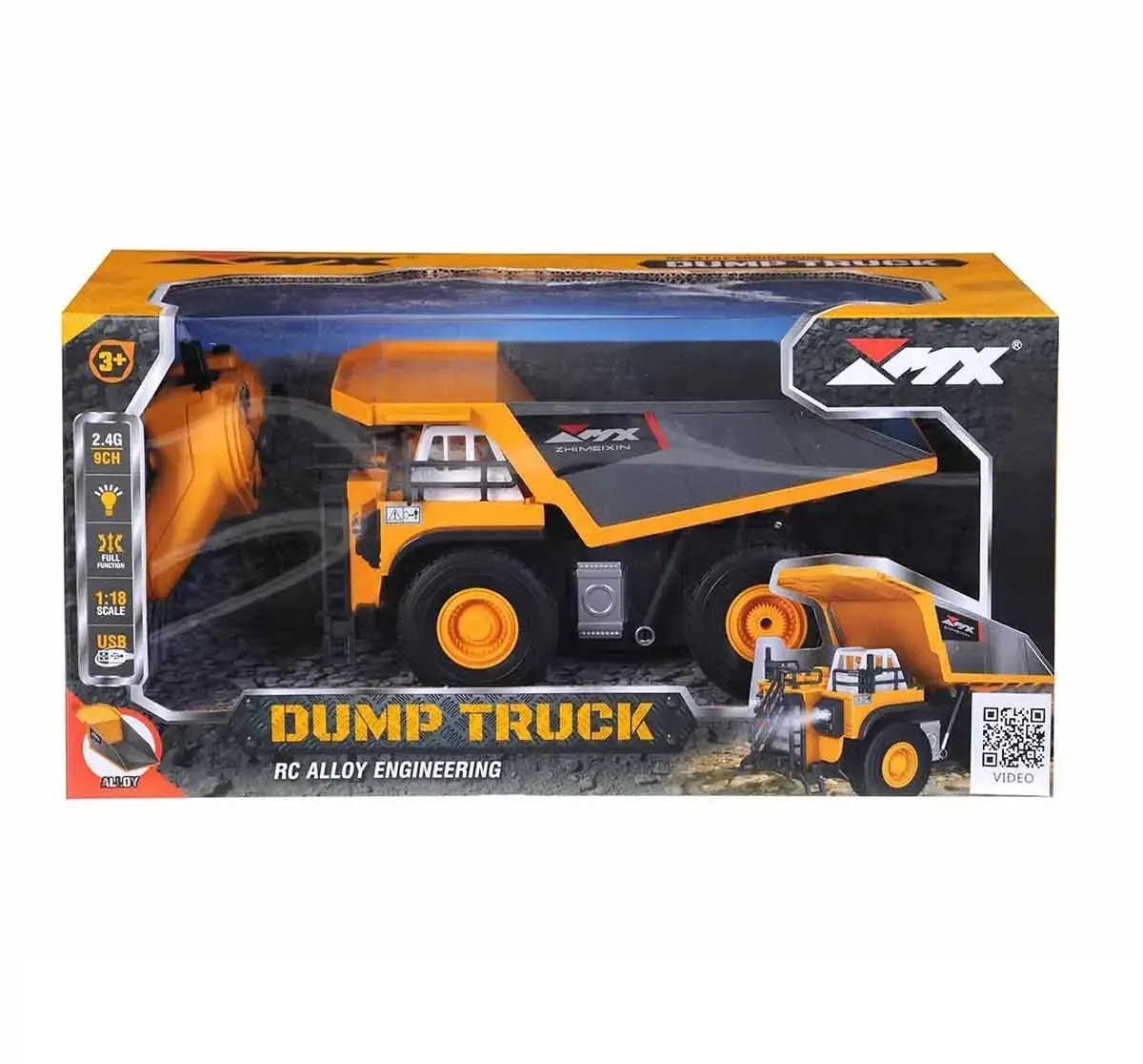 1:18 Alaşım Kumandalı Dökme Kamyonu Z6827A
