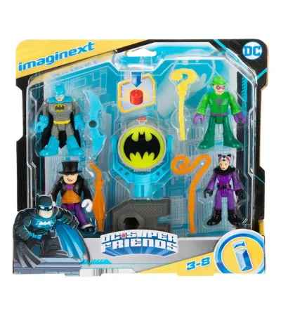 Imaginext® DC Super Friends Bat-Tech Bat-Signal Figür Seti