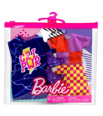 Barbie®nin Kıyafet Koleksiyonu 2li Paketler
