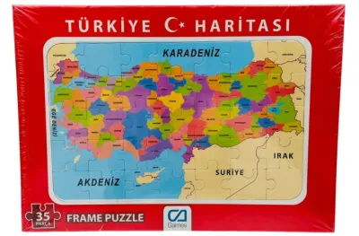 TÜRKİYE HARİTASI FRAME PUZZLE-35