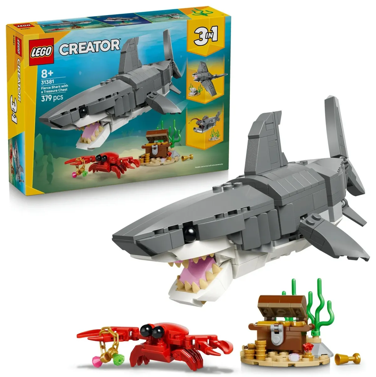 LEGO ACIMASIZ KOPEK BALIGI ILE HAZINE SANDIGI