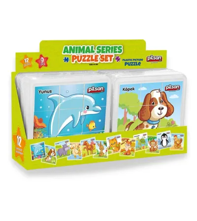ANIMAL SERIES PUZZLE SET(YENİ)