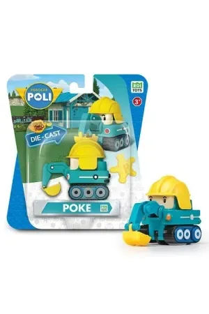 Robocar Poli Metal Araç Karakter Figürler Asorti
